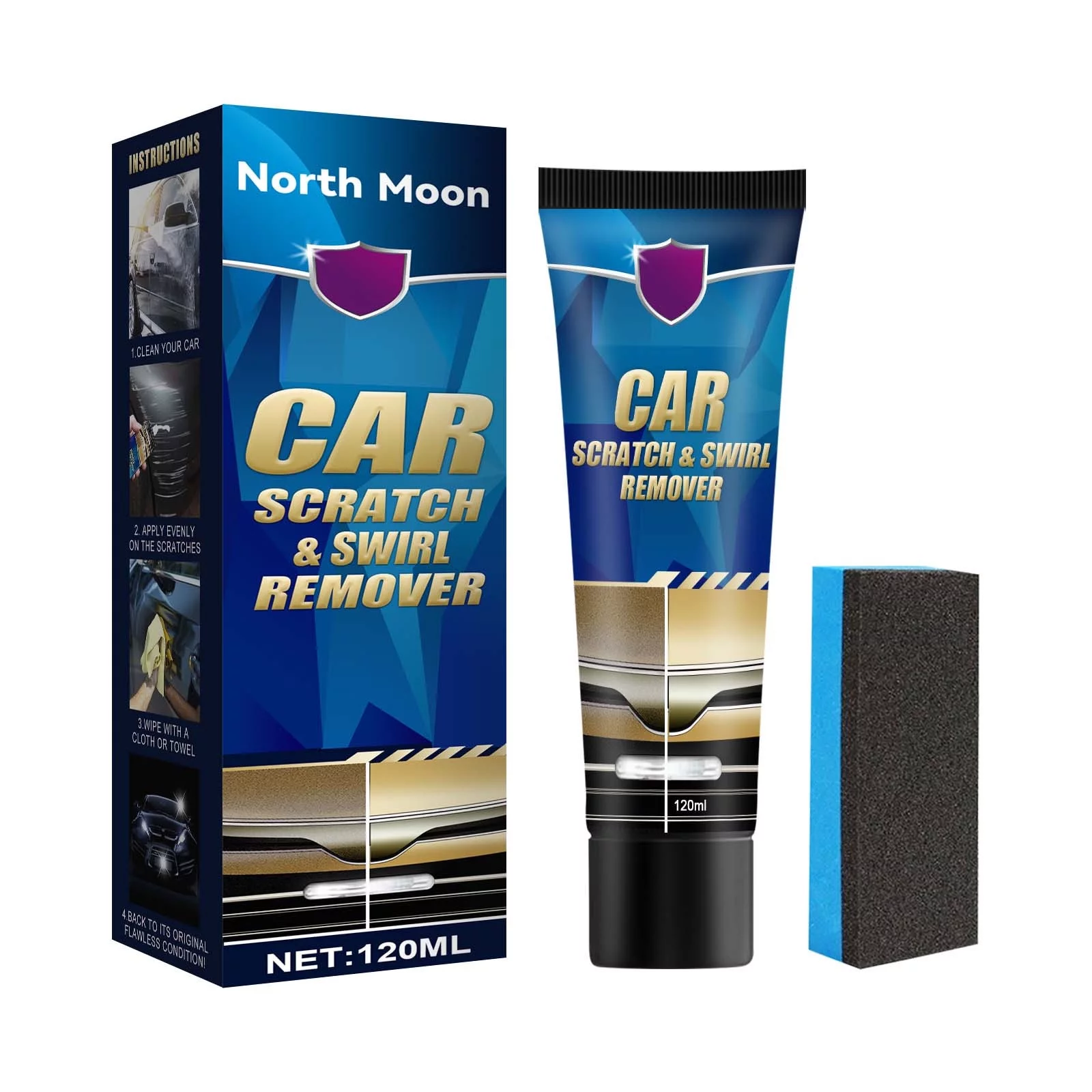 Car Scratch Remover,Car Scratch Remover for Deep Scratches,Car Scratch Swirl Rem