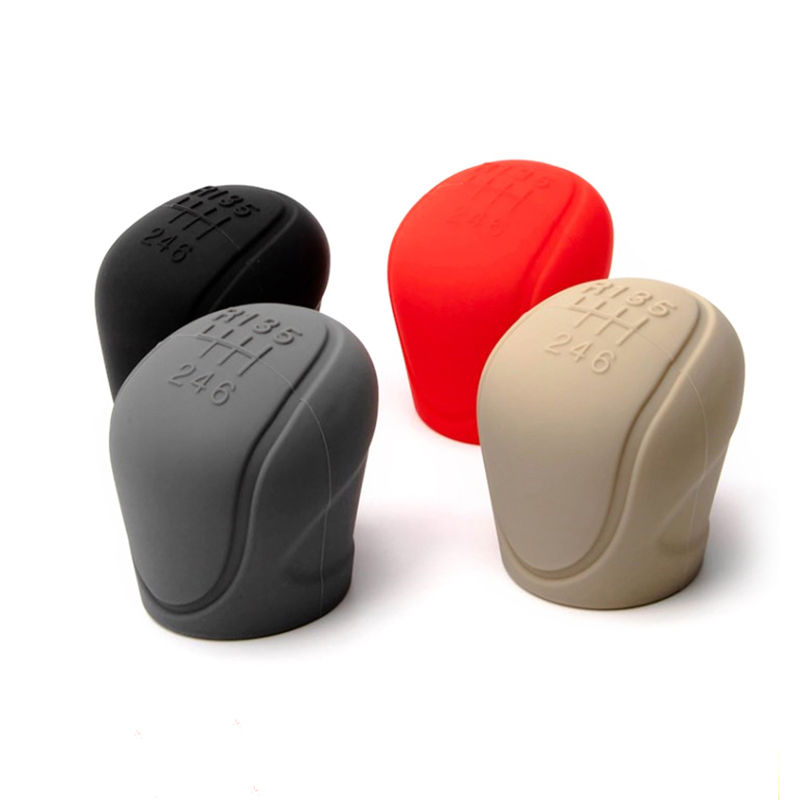 Universal Silicone Non-Slip Car Gear Shift Knob Cover 6-speed Gear Shift Grip Ha