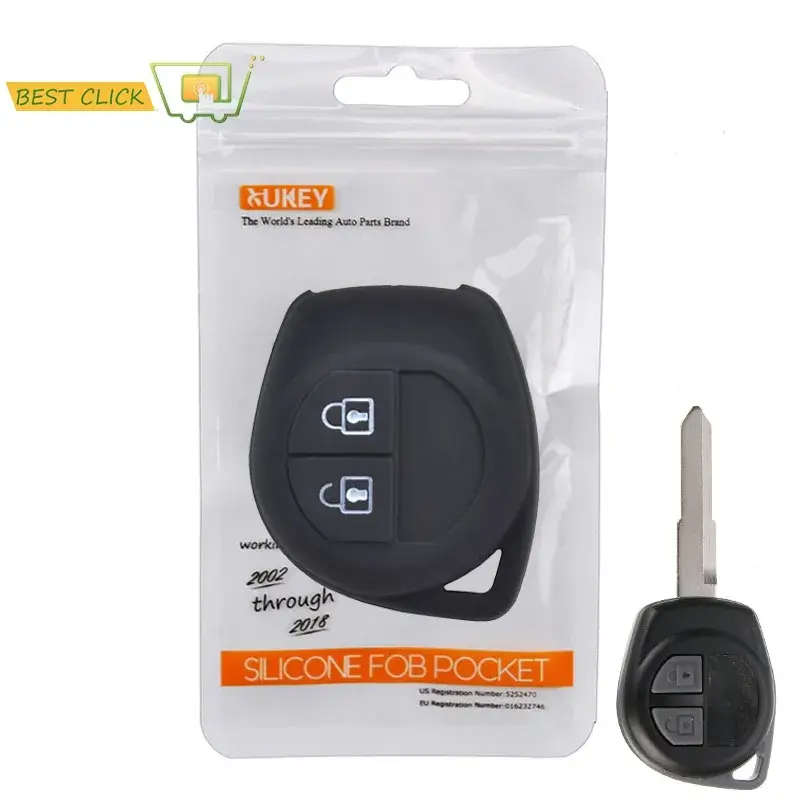 Silicone Car Key Cover Case Shell Skin Protect for Suzuki Celerio Liana Swift