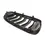 Thumbnail: 2PCS Car Front Kidney Grills Double Line Slat Racing Grille For BMW 6 Series GT