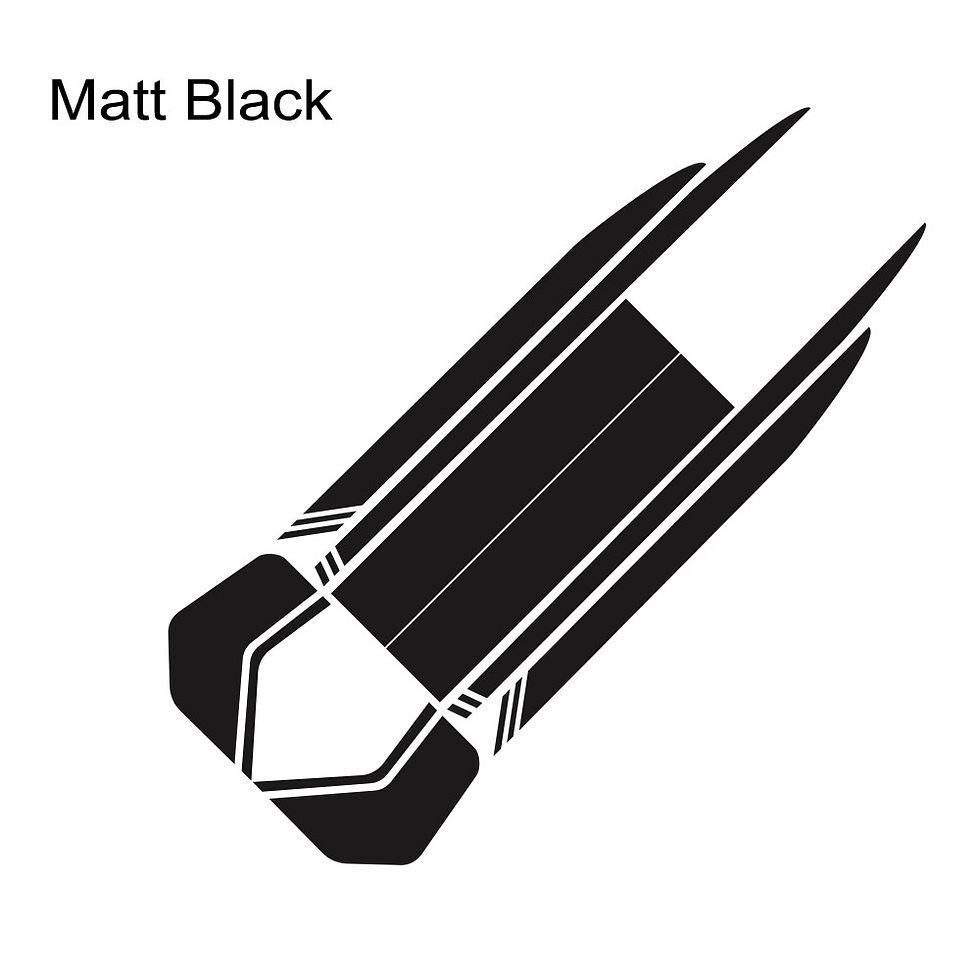 Thumbnail: 2Pcs/Lot Car Stickers For Ford Transit Tourneo Custom MK7 MK8 MK9 Sport STRIPE K