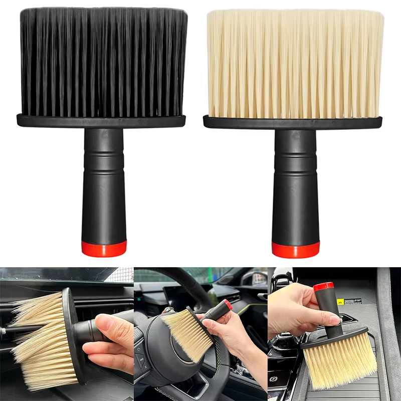 Car Wash Brush Dust Remover Car Air Conditioner Outlet Dust Removal Brush Soft B