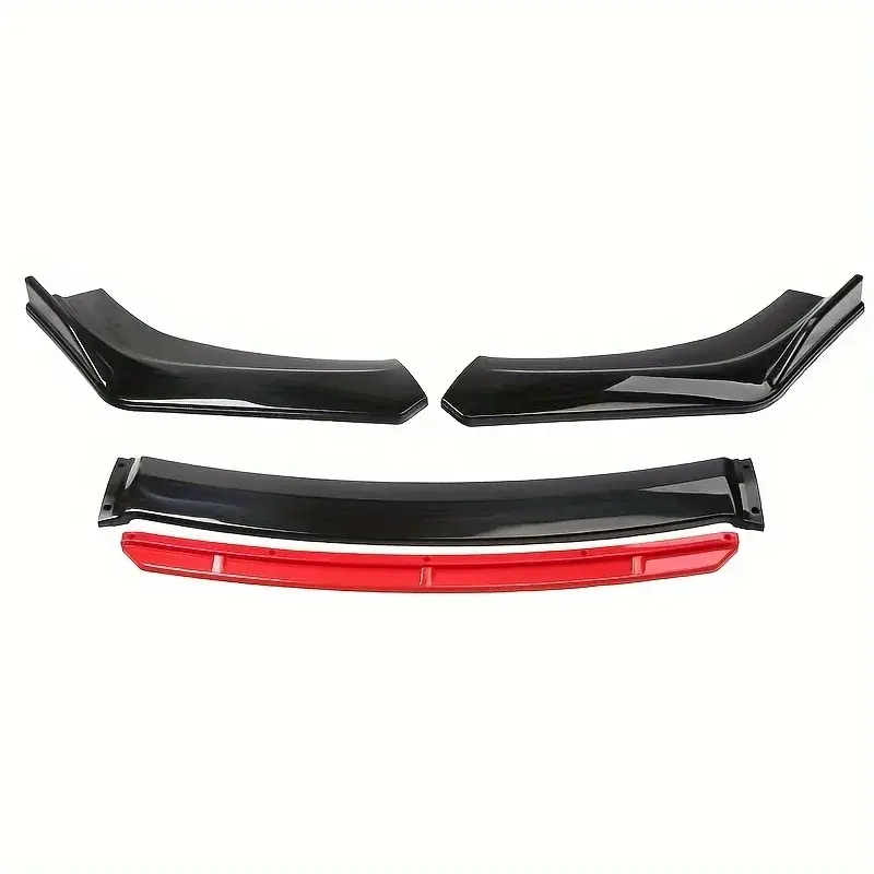 Thumbnail: Universal Car Front Bumper Lip Body Kit Spoiler Splitter Diffuser Car Adjustable