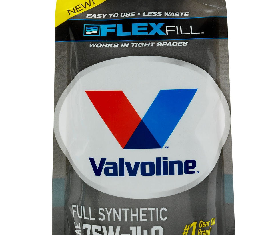 Valvoline Flex Fill 75W-140 Full Synthetic Gear Oil 1 QT Squeeze Pouch