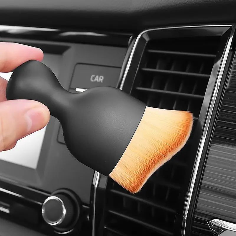 Thumbnail: Car Vent Cleaning Soft Brush Air Conditioner Air Outlet Cleaning Brush Car Crevi