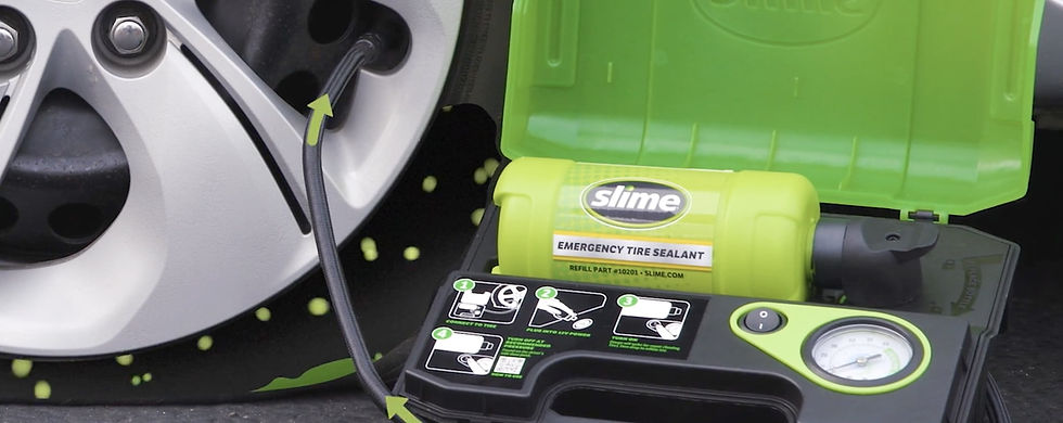 Thumbnail: Slime Smart Spair Ultra Car/Trailer Flat Tire Repair Kit - 50158