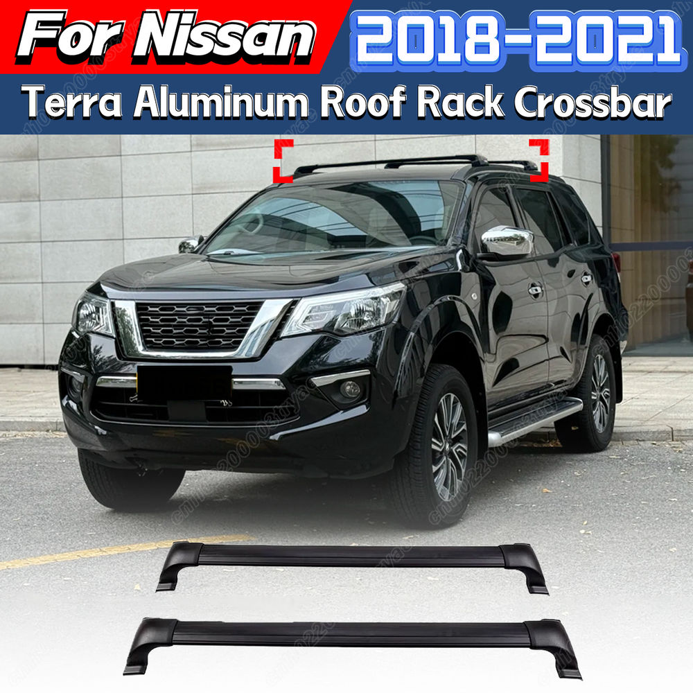 For Nissan Terra 2018 2019 2020 2021 Car Roof Sunroof Aluminum Crossbar SUV Roof