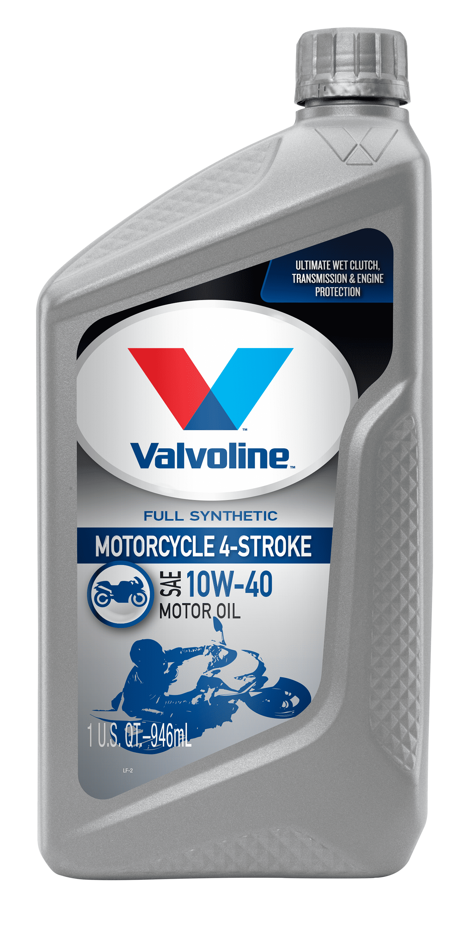 Valvoline 4-Stroke Motorcycle Full Synthetic 10W-40 Motor Oil 1 QT
