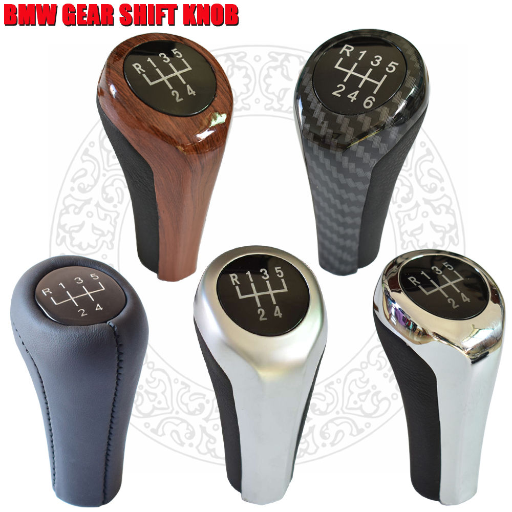 Car 5/6 Speed Gear Shift Knob For BMW 1 3 5 6 Series E30 E32 E34 E36 E38 E39 E46
