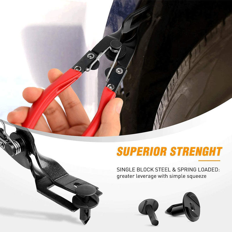 Thumbnail: Auto Trim Clip Removal Plier Door Panel Fascia Dash Upholstery Remover Disassemb