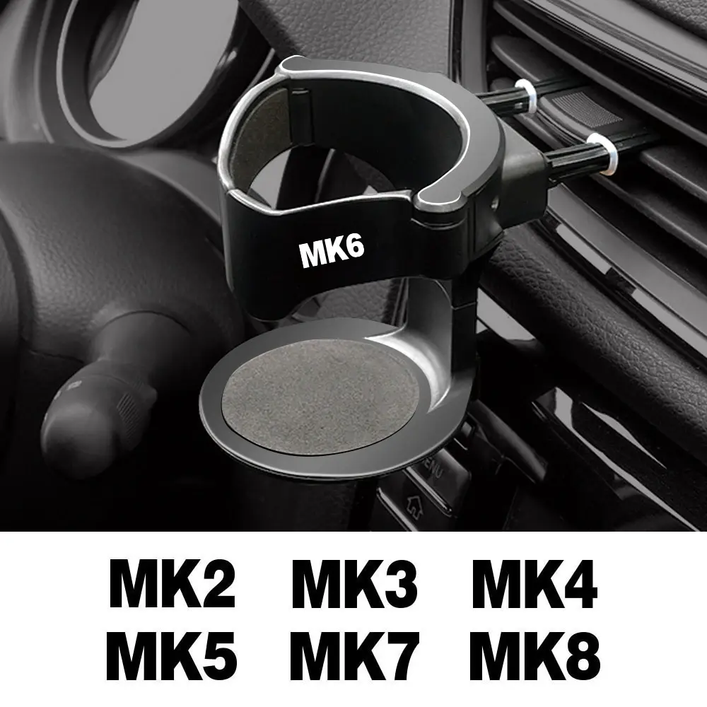 Car Air Vent Cup Holder Bottle Stand Support Auto Accessories For VW Volkswagen