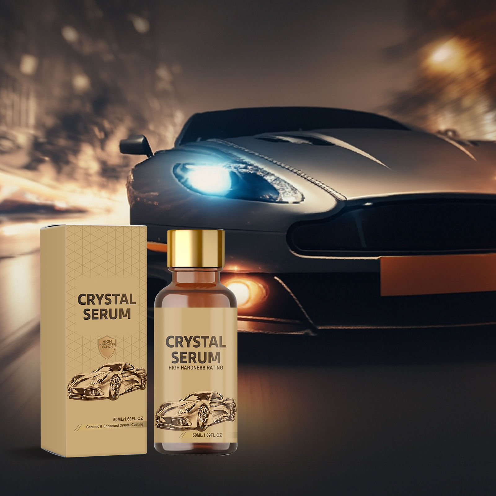 Crystal Serum Ceramic Car Coating High Hardness Paint Protection Gloss Enhancer