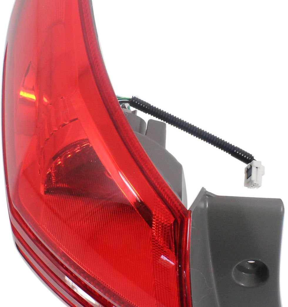 Thumbnail: Tail Light Compatible With 2008-2013 Nissan Rogue 2014-2015 Select Left Dri..
