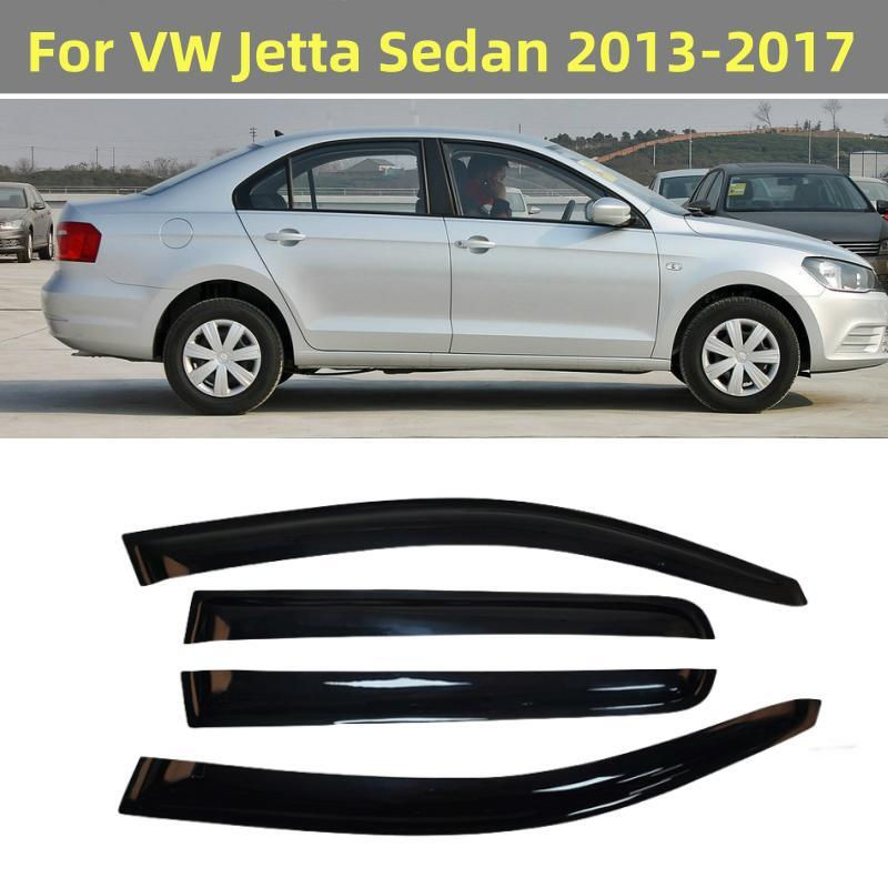 For VW Jetta Sedan 2013 2014 2015 2016 2017 Window Visor Deflector Sun Rain Guar