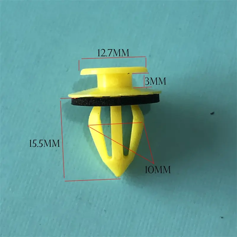 Thumbnail: 20pcs 10mm Hole Diameter Plastic Rivets Car Door Panel Clips for Dacia Duster Lo