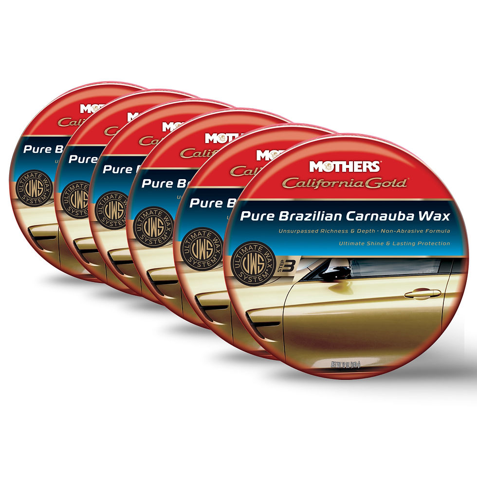 Mothers 05550-6 California Gold Pure Brazilian Carnauba Wax Paste (Ultimate..