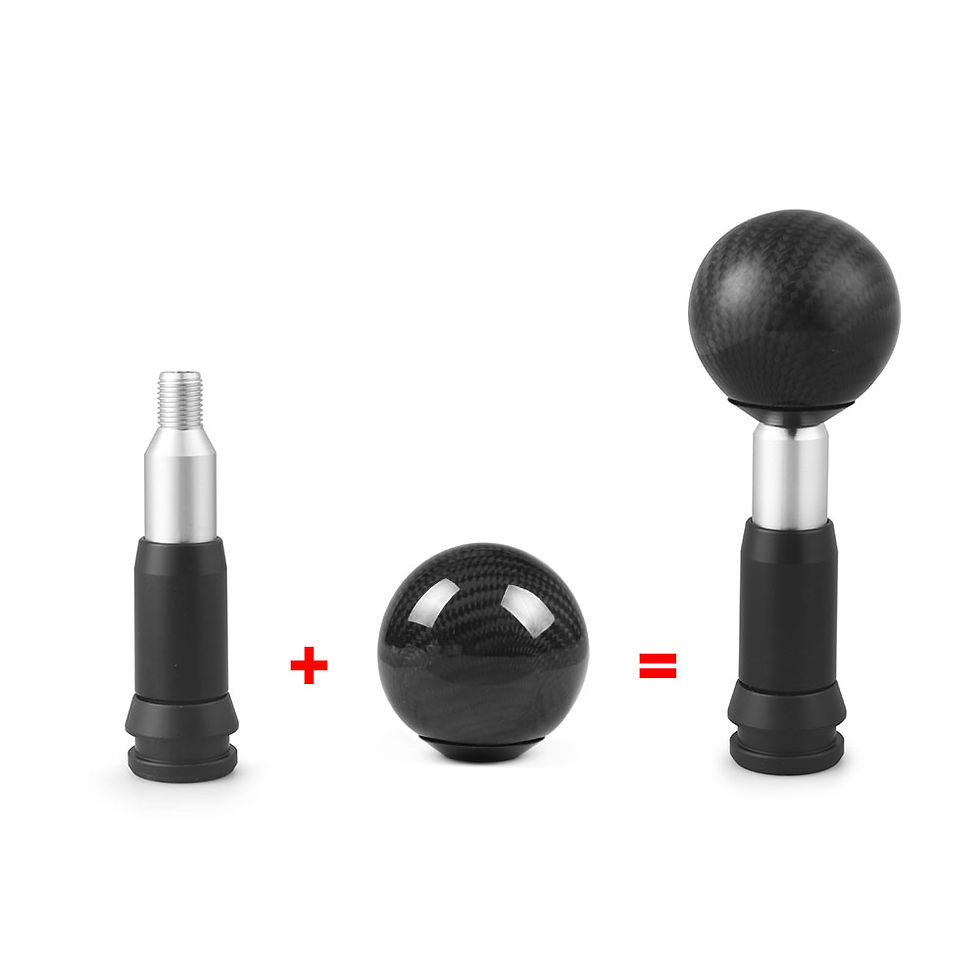 Thumbnail: Aluminum Car M12*1.25 Shift Head Converter For Automatic Transmission Car Gear s