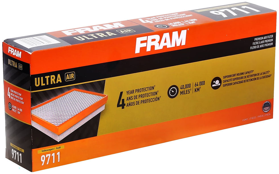 Thumbnail: FRAM Ultra Air XGA9711, Premium Engine Air Filter, Replacement Filter for S..