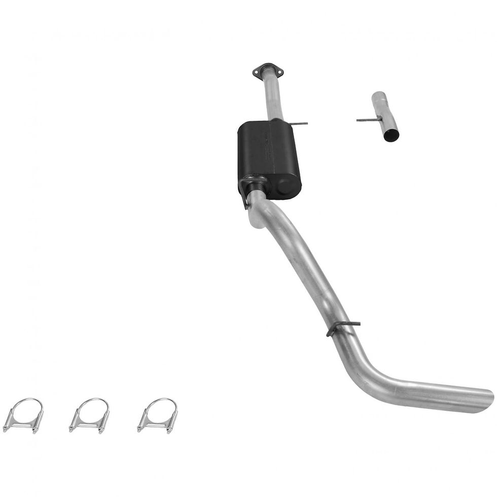Thumbnail: Flowmaster 17162 Cat-back System - Single Side Exit - American Thunder - Mo..