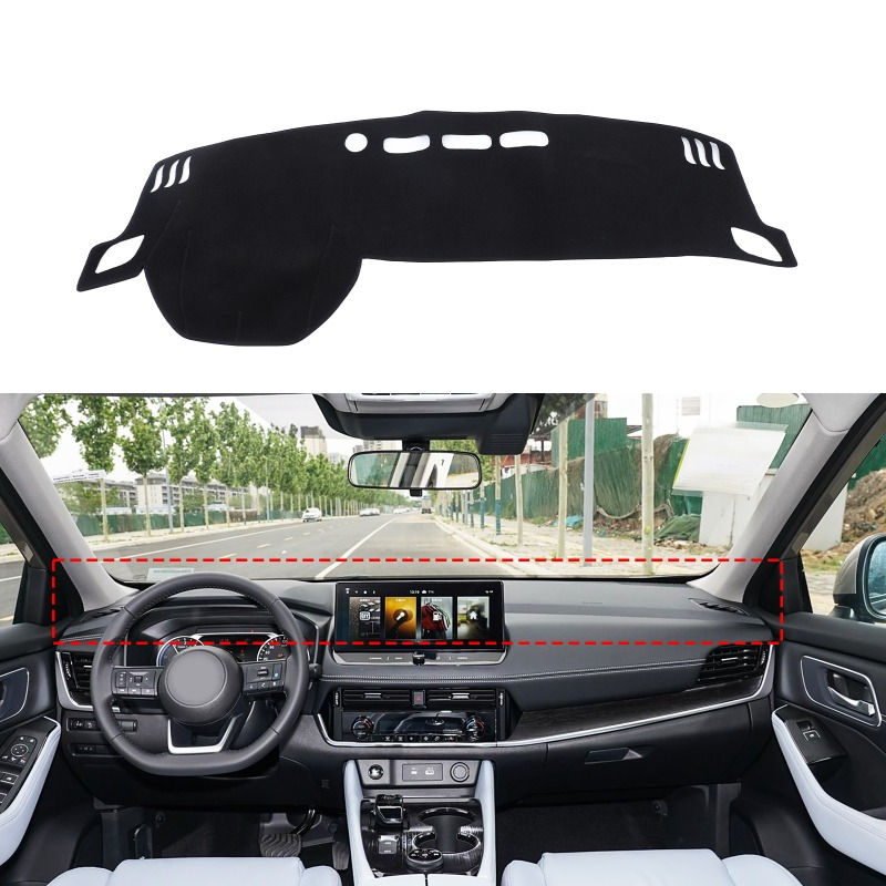 Thumbnail: For Nissan X-Trail 2021-2025 LHD Car Dashmat Anti-UV Dashboard Cover Dash Mat Su