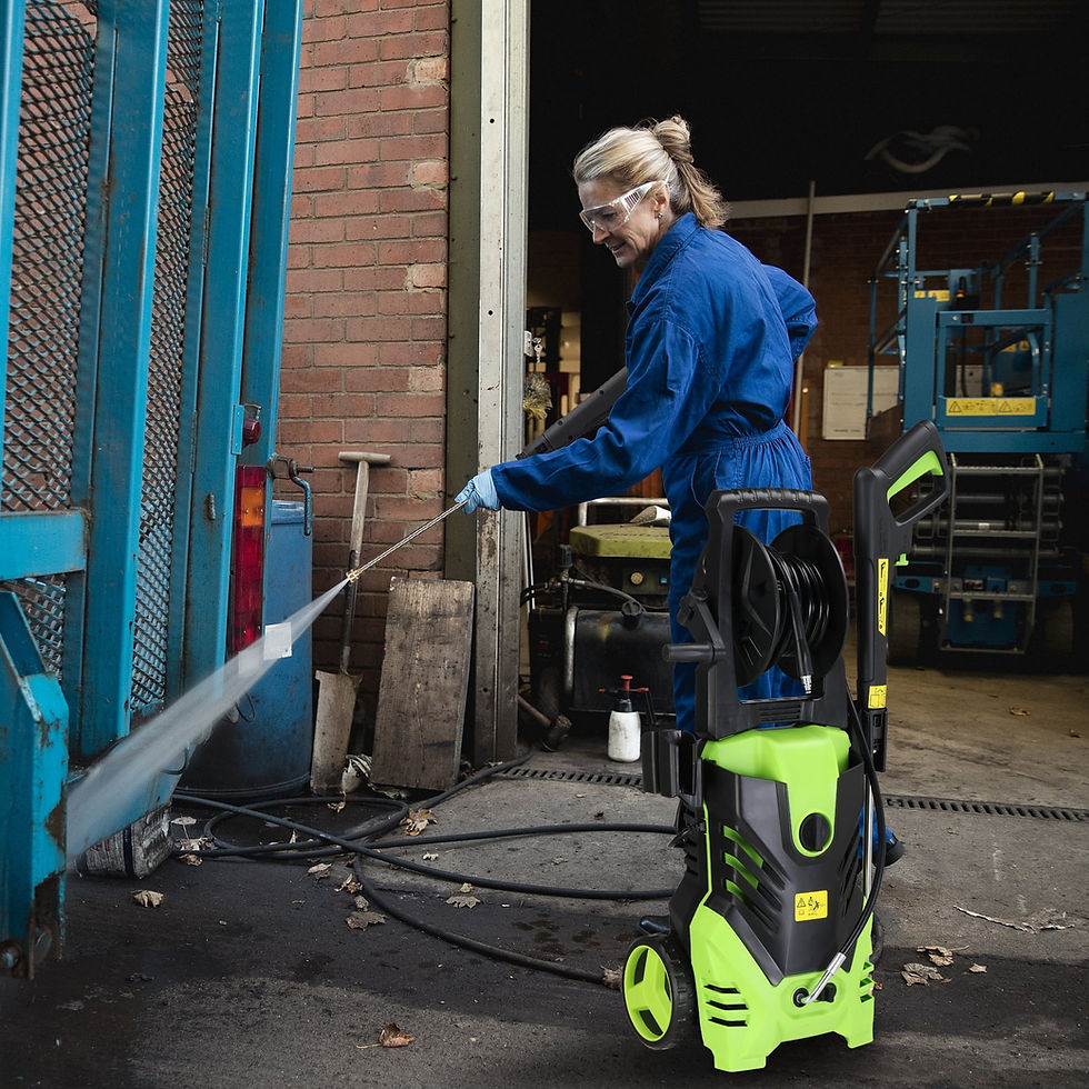 Thumbnail: Roadstar 3500PSI 2.4GPM High Pressure Washer, Electric Power Washer Cleaner..
