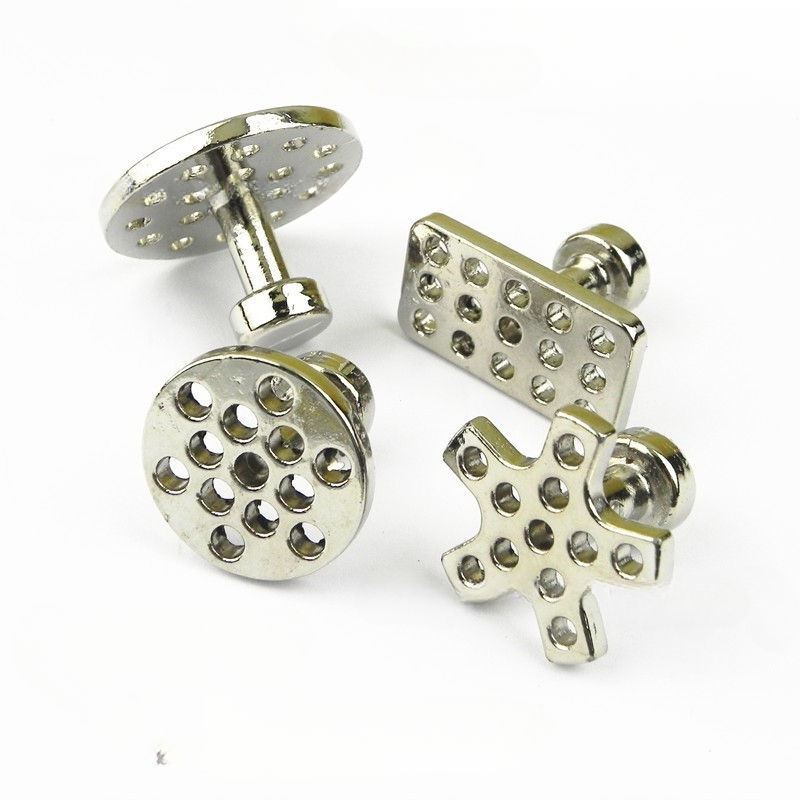 Thumbnail: 8PCS Car Body Paintless Dent Hail Buckle Aluminum Alloy Glue Puller Tabs Remover