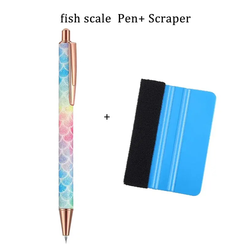Thumbnail: Car Film Vinyl Weed Pen Bubble Remover Air Release Pen with Felt Squeegees Vinyl