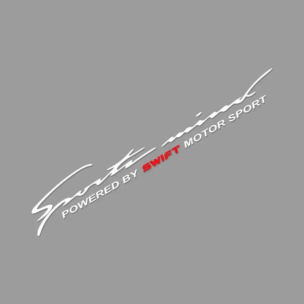 Thumbnail: Car Rear Front Windshield Sticker Decal For Suzuki Alto Baleno Grand Vitara Igni