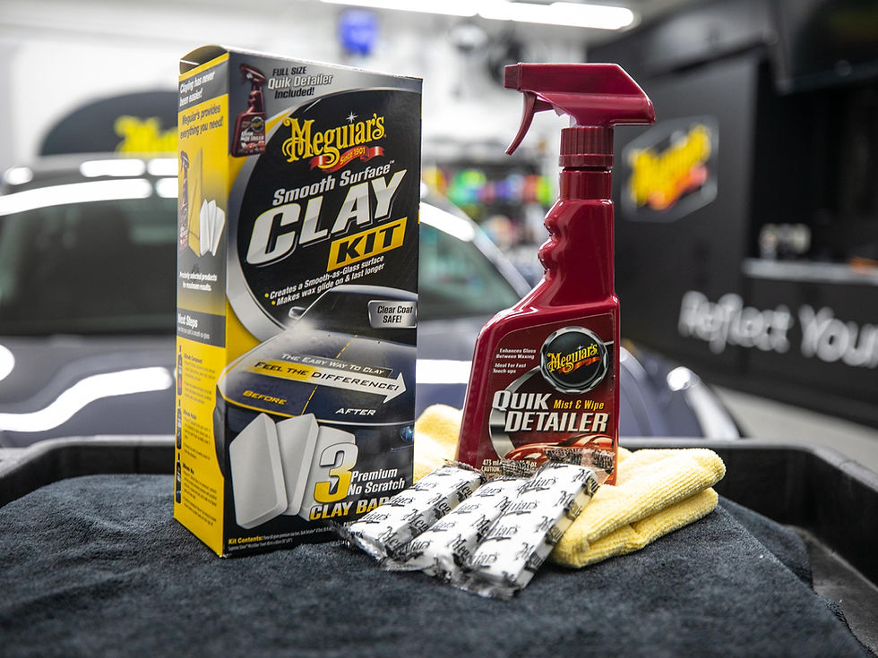Thumbnail: Meguiar's Smooth Surface Clay Kit - Safe and Easy Car Claying for a smooth ..