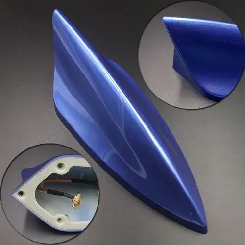 Thumbnail: Upgraded Signal Universal Car Shark Fin Antenna Auto Roof FM/AM Radio Aerial