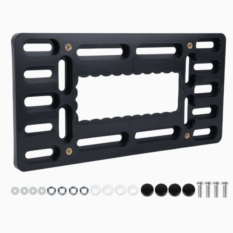 1Pcs Car License Plate Holder Bracket Frame Easy Install Anti-corrosion Number P