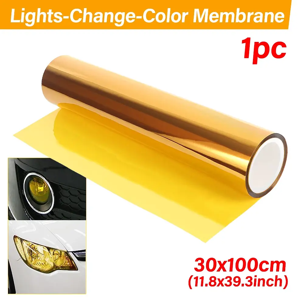 Thumbnail: Car Color-Changing Smoke Matt Rear Fog Sticker Headlight Taillight Tint Vinyl Fi