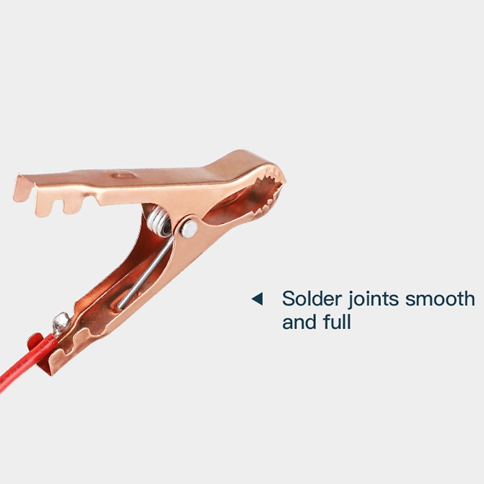 Thumbnail: Car Alligator Clip Jumper Wires-12V-24V Alligator Clamp to Male Cigarette L..