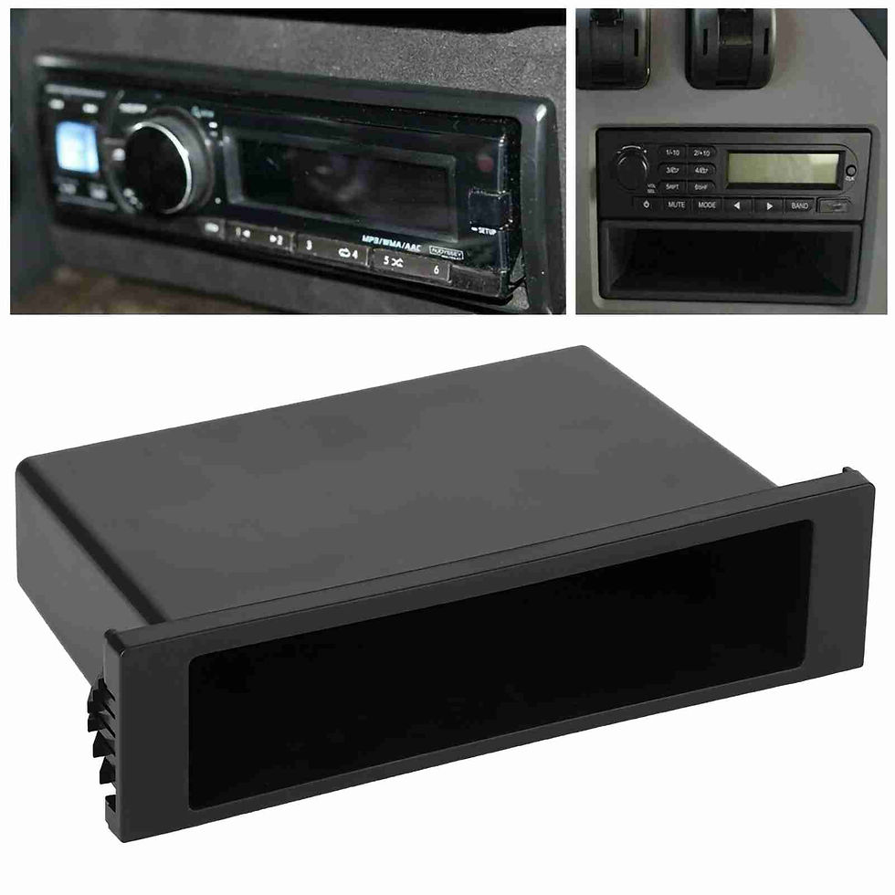 Thumbnail: Radio Storage Box for Universal 1‑DIN Car Stereo Radio Storage Box Inner Organiz