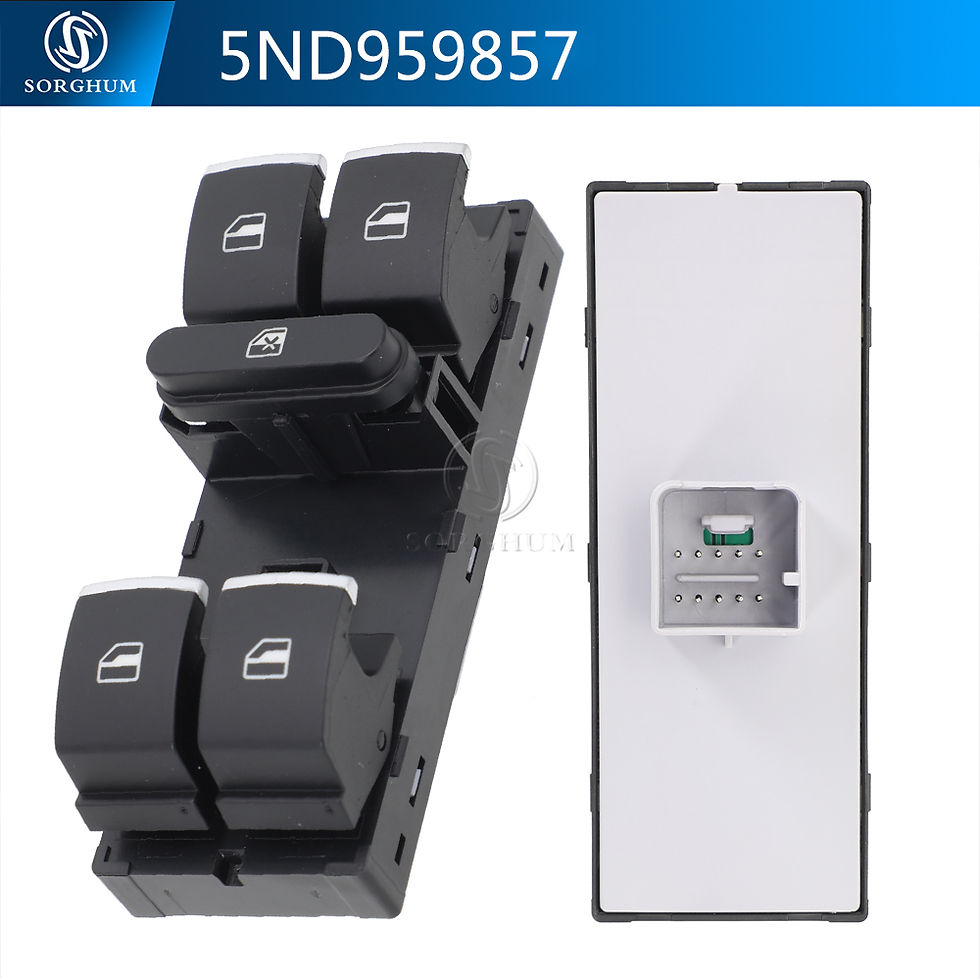 Thumbnail: SORGHUM 5ND959857 1K4959857B Master Window Switch Single Button For VW Jetta Gol