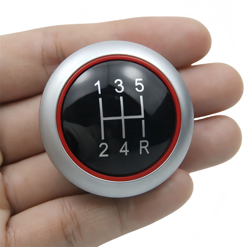 Thumbnail: 5/6 Speed Number Cap Gear Shift Knob For Audi A4 B6 B7 B8 A6 S4 8K A5 8T Q5 8R S