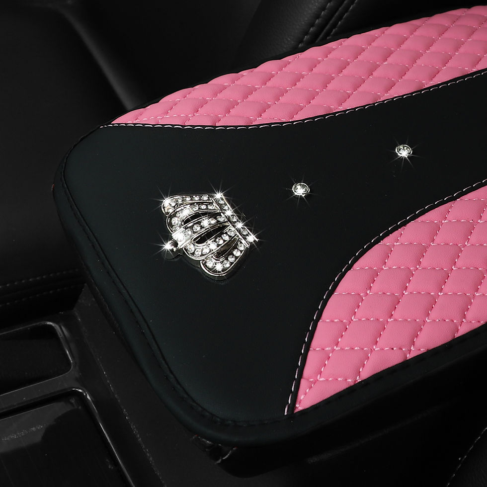 Thumbnail: an artificial leather embroidered stereo diamond-encrusted crown Blingbling new