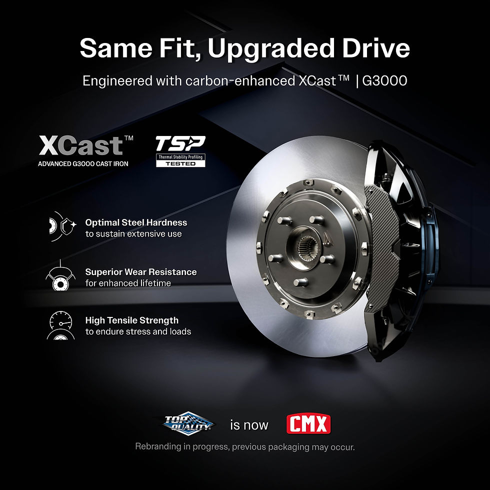 Thumbnail: Transit Auto Front Hub Bearing Assembly Disc Brake Rotors and Semi-Metallic..