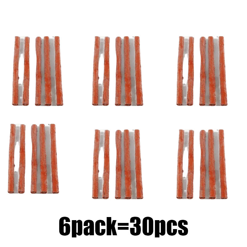 Thumbnail: 5/50Pcs Tire Repair Strips Tubeless Rubber Stiring Glue Seals for Car Motorcycle
