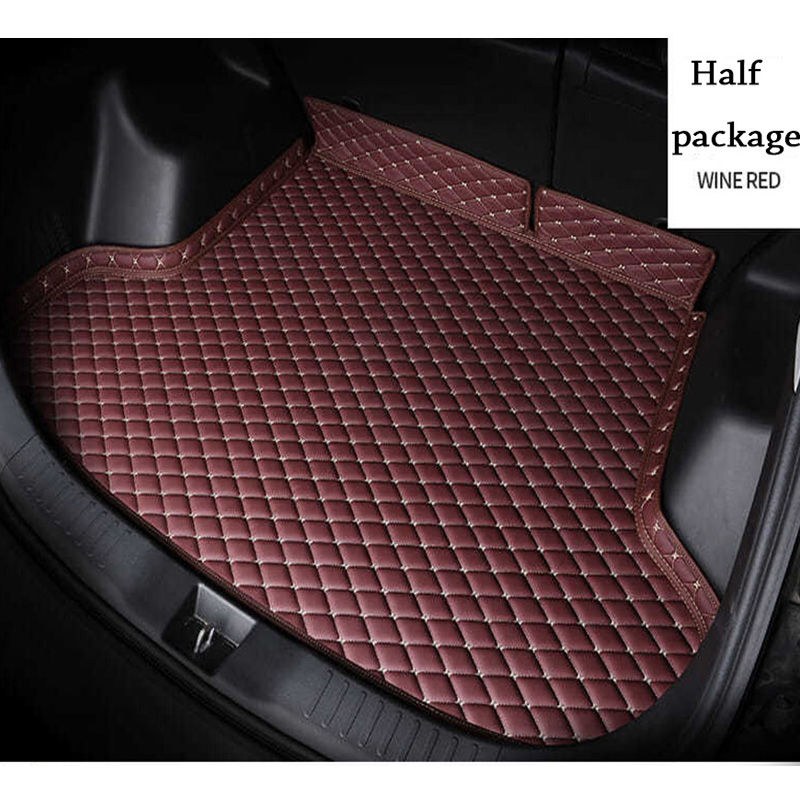 Thumbnail: leather car trunk mat for hyundai tucson 2015 2016 2017 2018 2019 2020 suv cargo