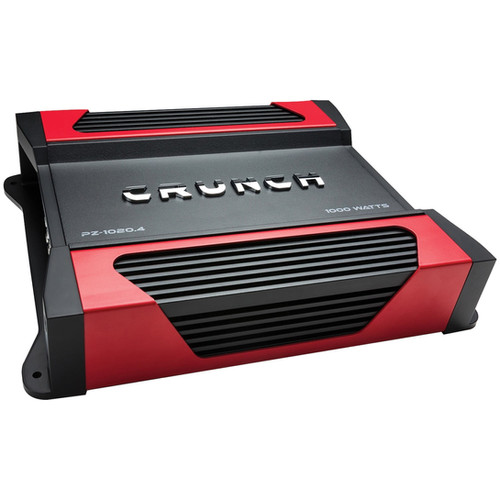 Crunch Pz-1020.4 zone 1,000-watt 4-channel Class Ab Amp