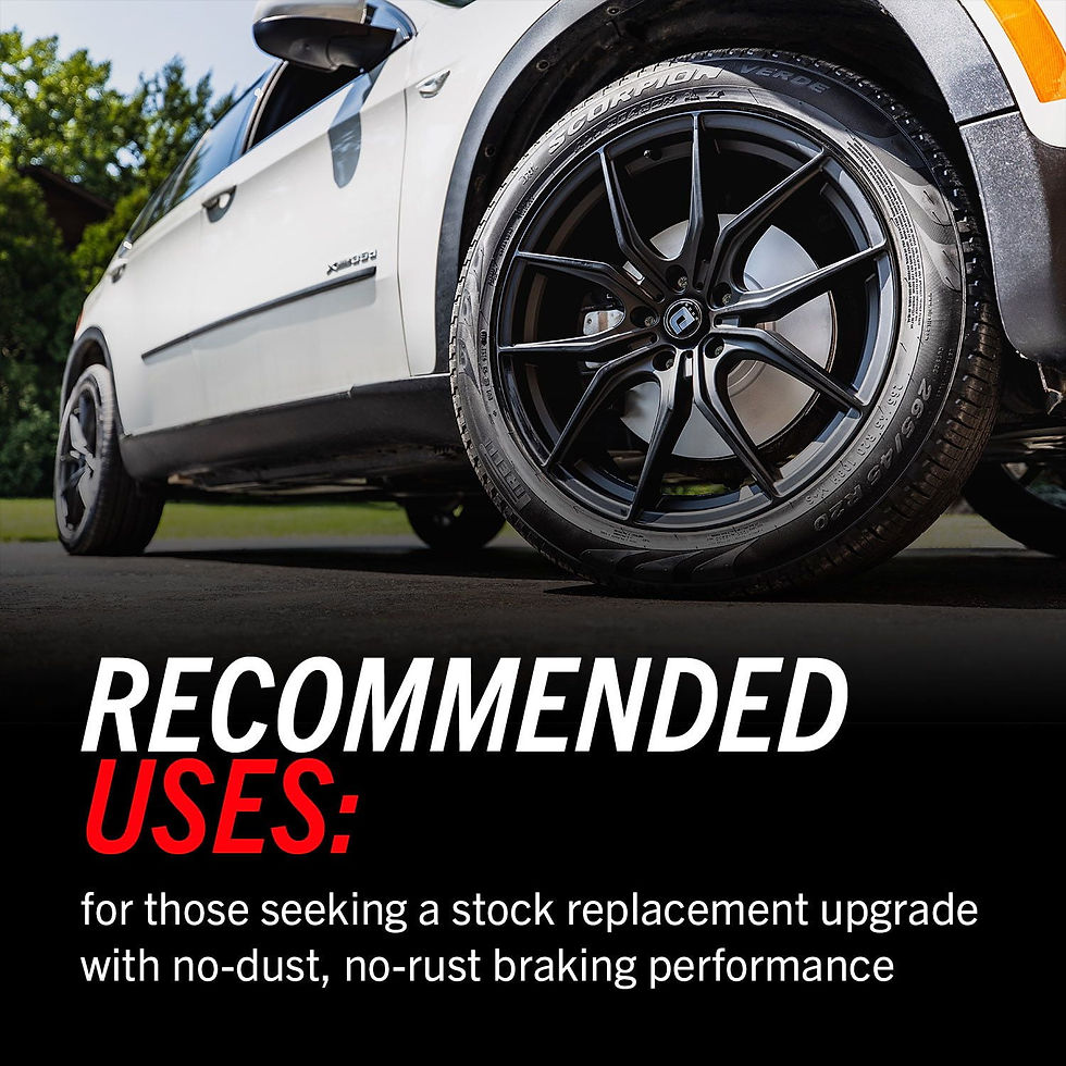 Thumbnail: Power Stop Front & Rear Geomet Coated Brake Kit CRK6556