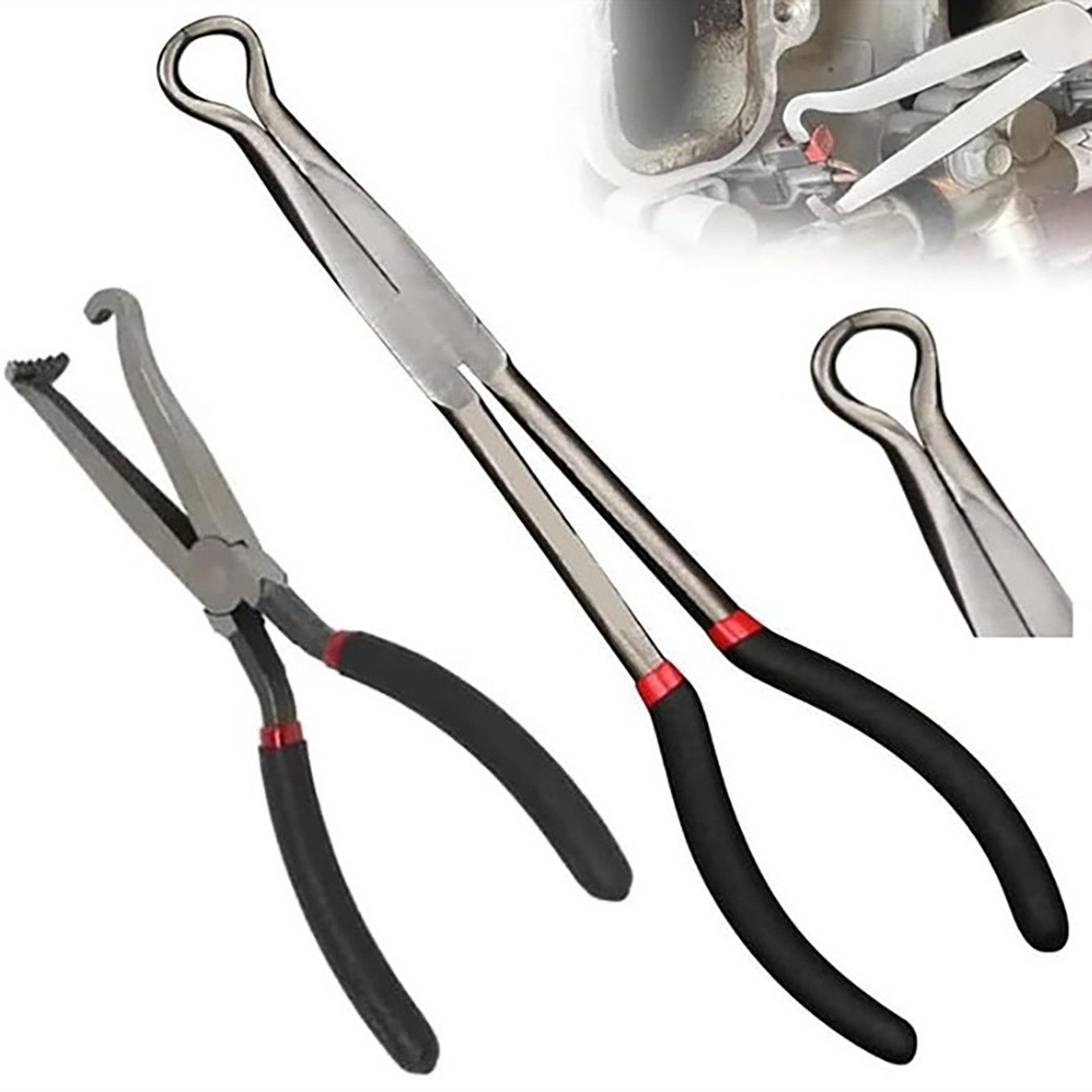 Car Ignition Spark Plug Wire Removal Pliers Clamp Automotive Repair Hand Tool Sp