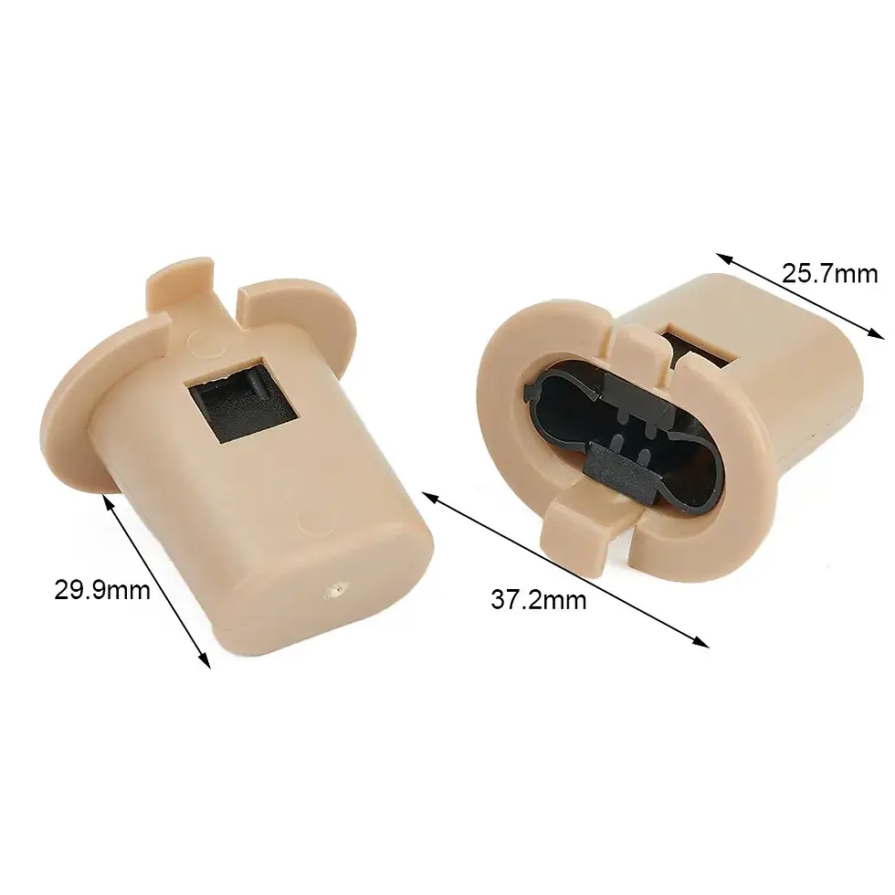 Thumbnail: 2Pcs Car Rear Seats Fastener Clips For Nissan Micra K11 TIIDA Sunny Qashqai Rear