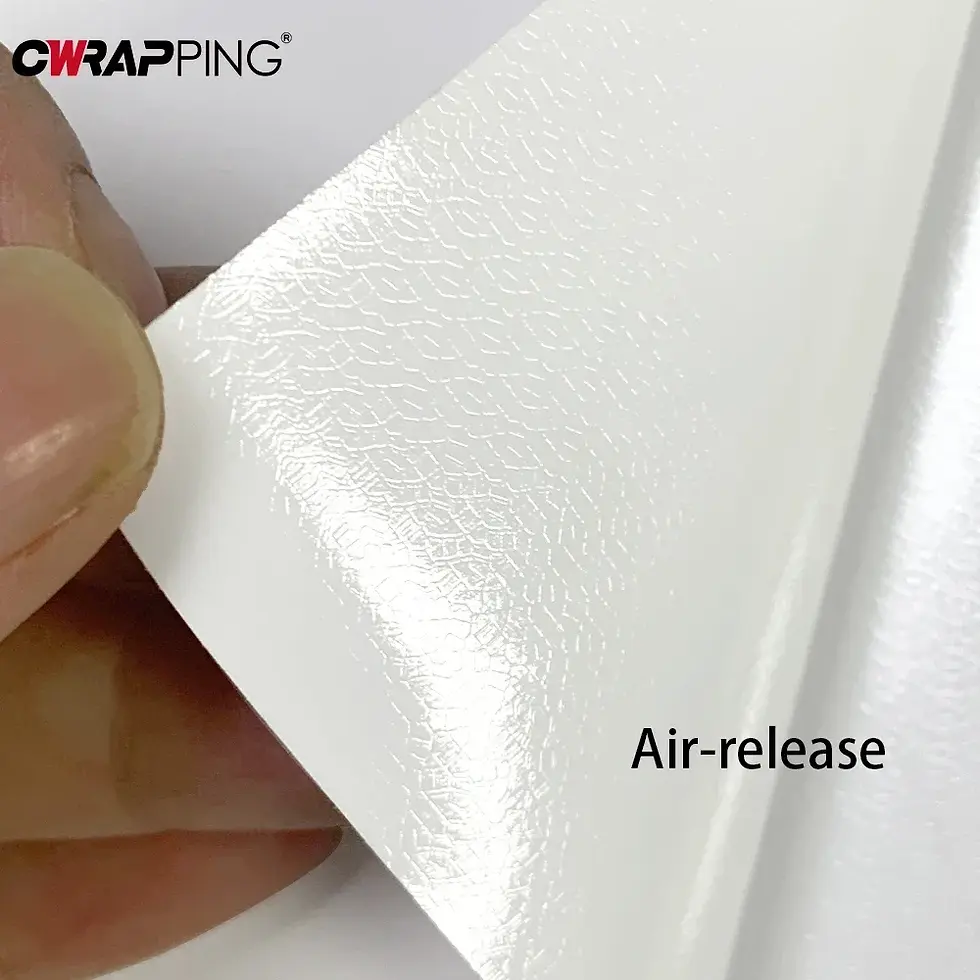 Thumbnail: Car Sticker Matte White Vinyl Color Changing Universal Self-adhesive Waterproof