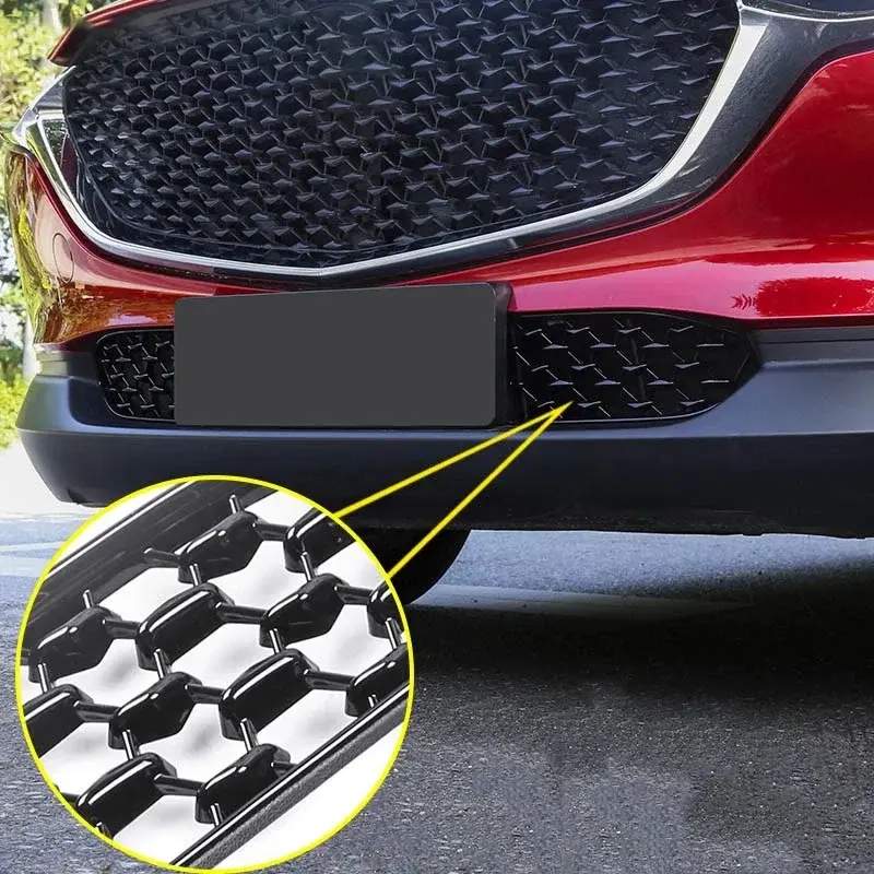 Thumbnail: Car Front Lower Grille Bumper Grille Cover Decoration for Mazda CX30 CX-30 2020-