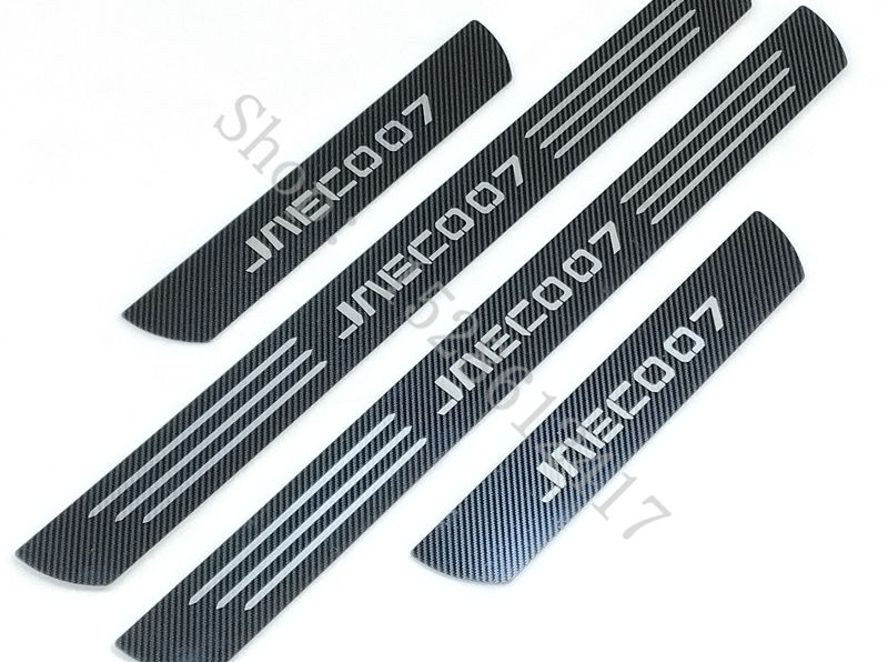 Thumbnail: For CHERY JAECOO J7 2024 2025 2026 Door Sill Scuff Plate Trim Stainless Steel Ki