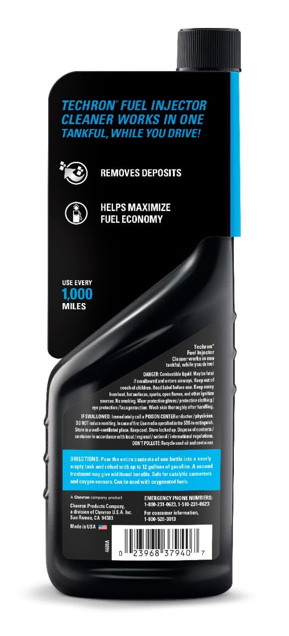 Thumbnail: Chevron Techron Fuel Injector Cleaner, 12 oz