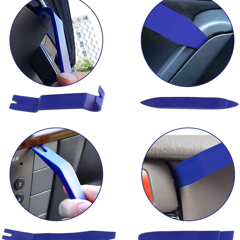 Thumbnail: Auto Trim Removal Tool Kit,5 Pcs Car Panel Door Window Tools Kit,Auto Clip Faste