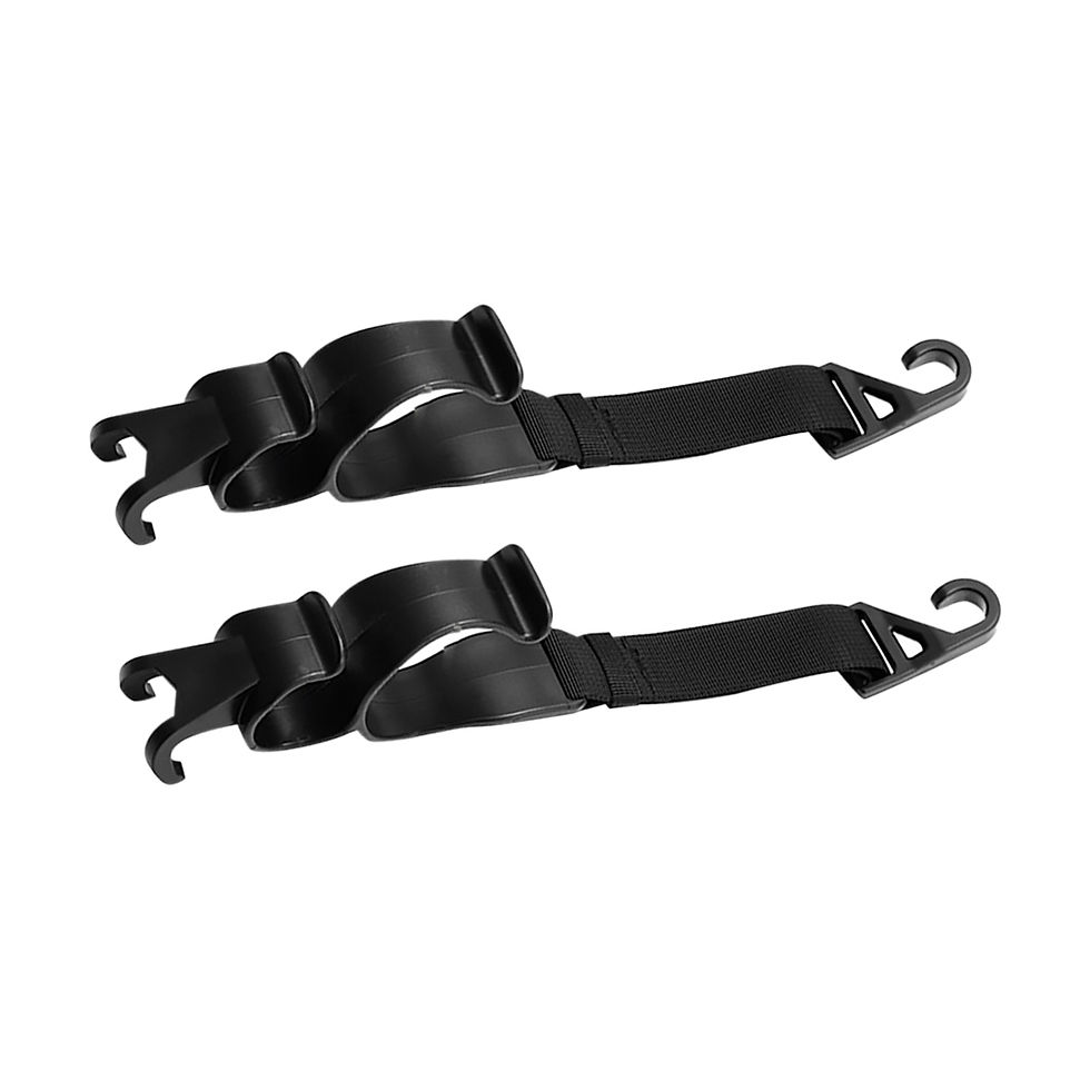 Thumbnail: 2Pcs Car Trunk Umbrella Fixed Holder Auto Interior Organizer Bag Hanger Seat Sto